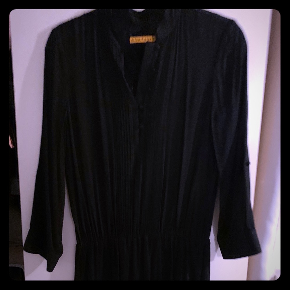 Alice and Olivia tuxedo tunic dress